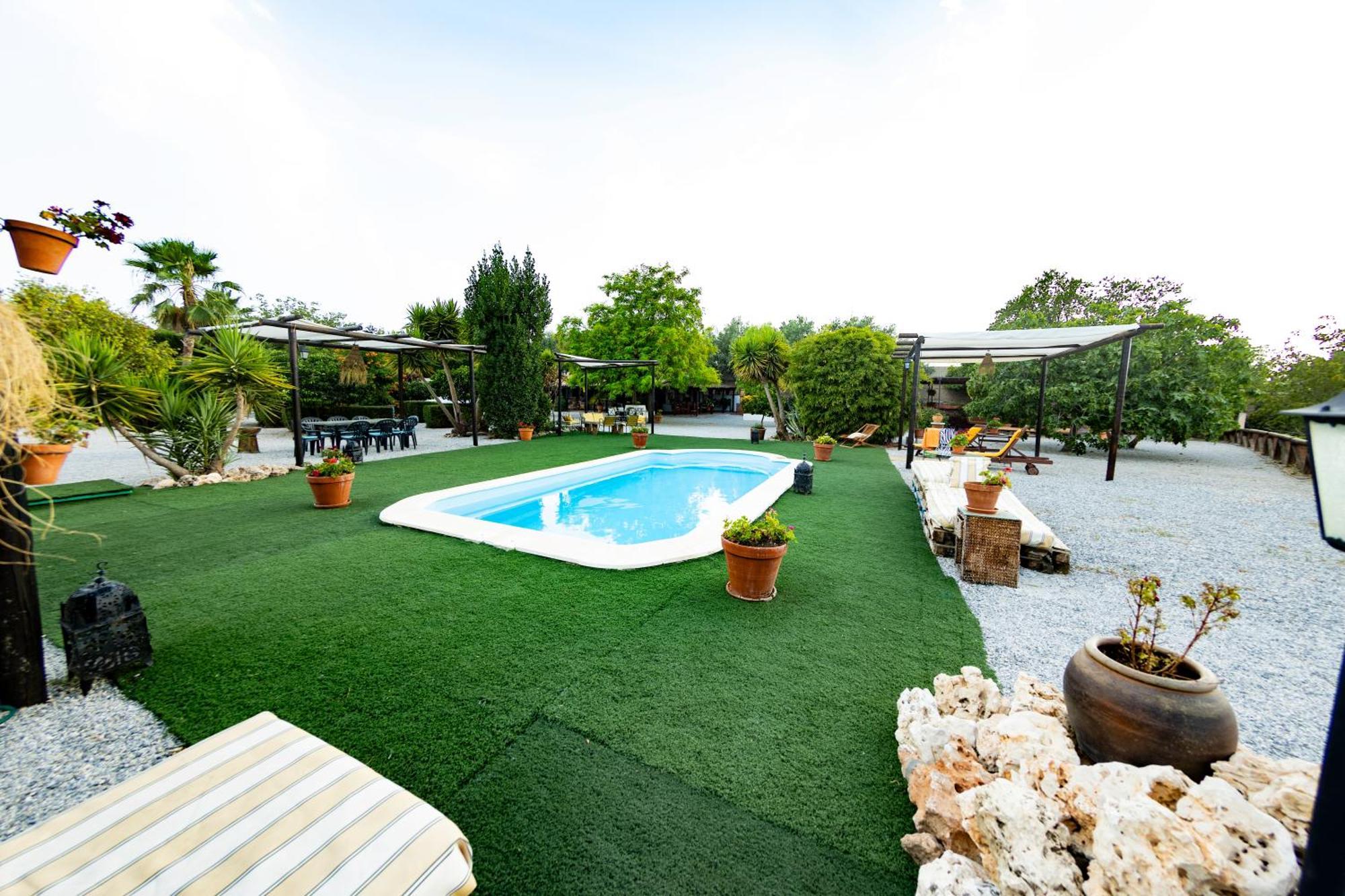 La Cuadra, Finca A Los Pies De Sierra Nevada, A 10 Minutos Del Centro, Piscina, Jardin, Barbacoa La Zubia Kültér fotó