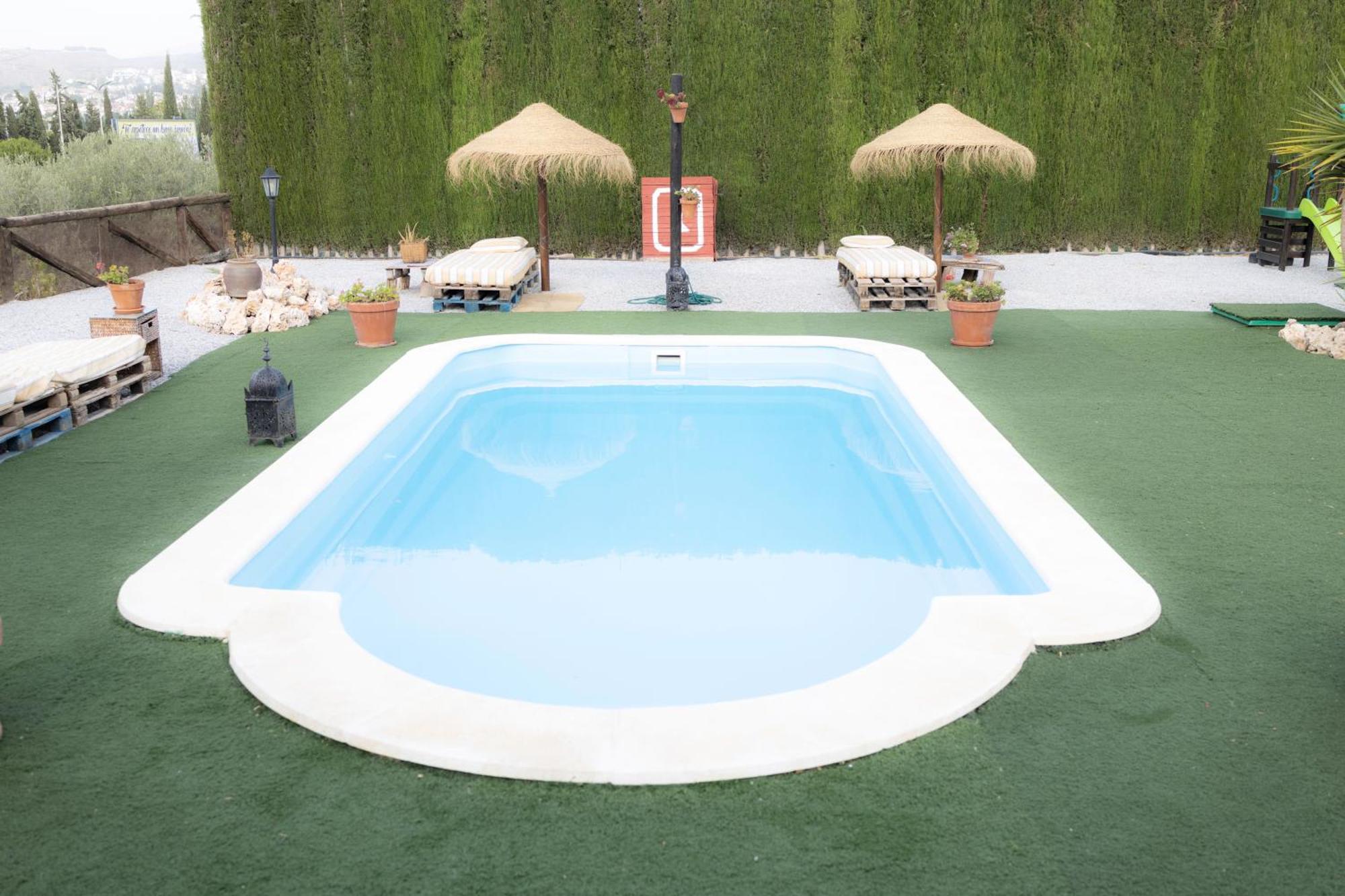 La Cuadra, Finca A Los Pies De Sierra Nevada, A 10 Minutos Del Centro, Piscina, Jardin, Barbacoa La Zubia Kültér fotó