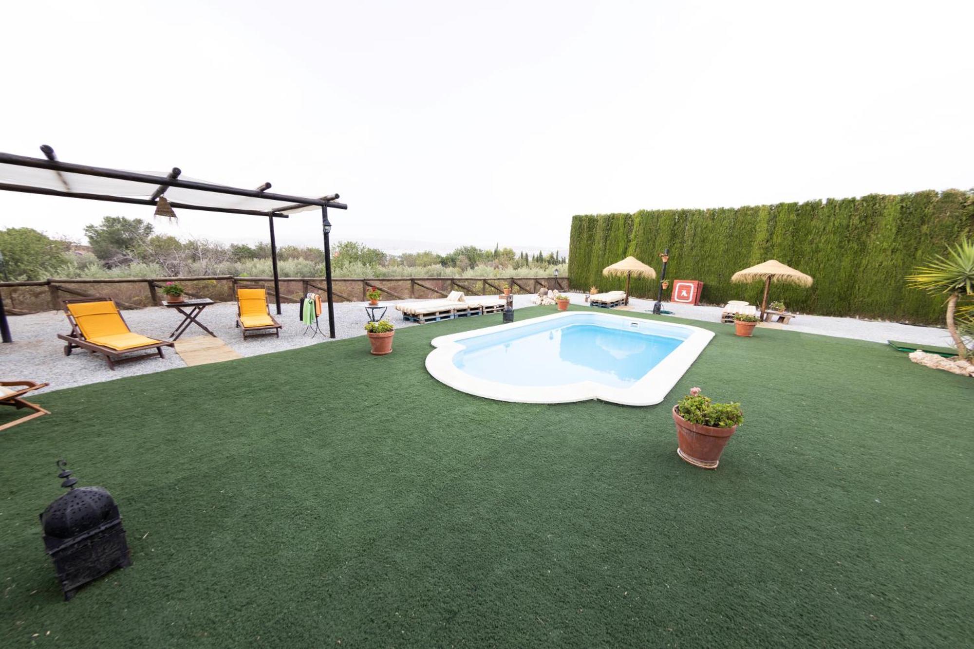 La Cuadra, Finca A Los Pies De Sierra Nevada, A 10 Minutos Del Centro, Piscina, Jardin, Barbacoa La Zubia Kültér fotó