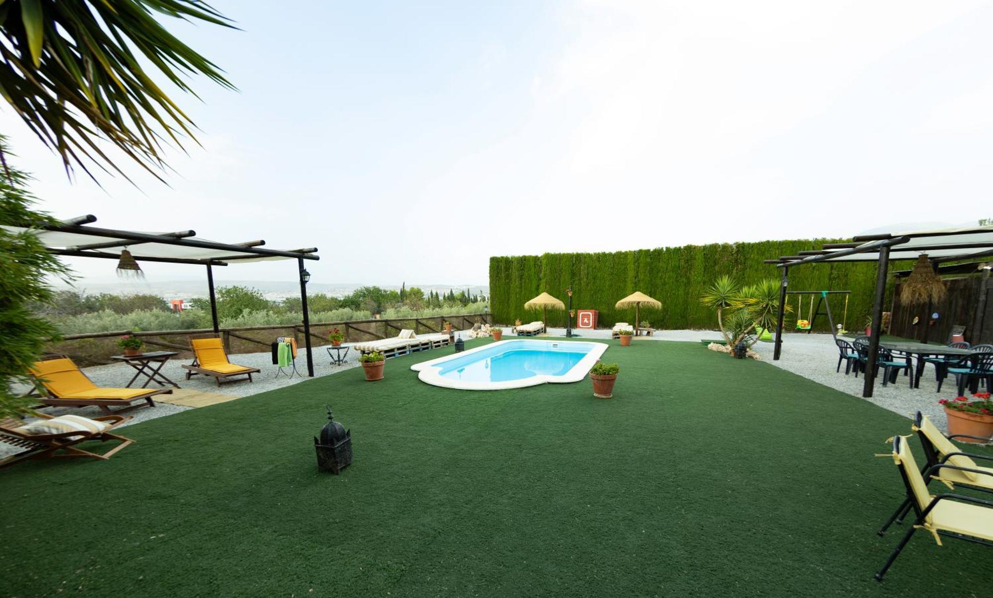 La Cuadra, Finca A Los Pies De Sierra Nevada, A 10 Minutos Del Centro, Piscina, Jardin, Barbacoa La Zubia Kültér fotó